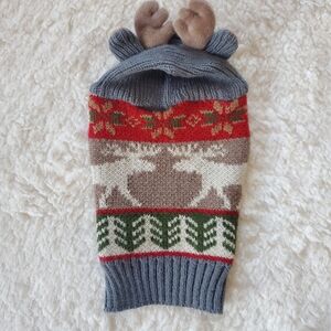 Christmas Sweater Dog Hoodie